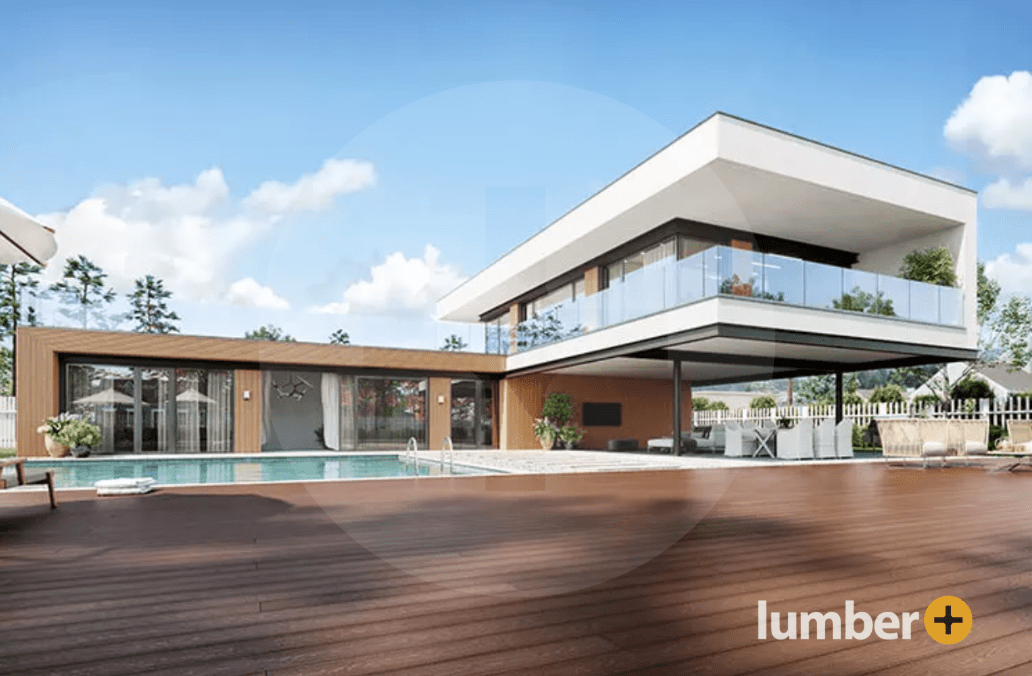 PVC decking is one of the best deck materials for full sun, thanks to its heat resistance.